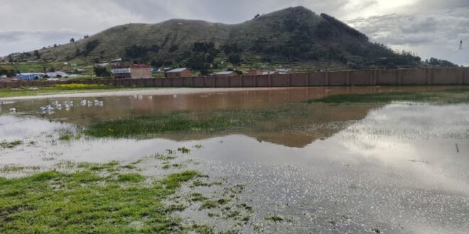 Desborde de ríos.