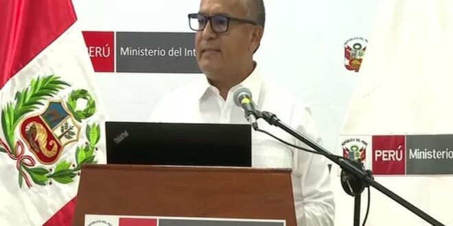 Vocero del Ministerio del Interior (Mininter), Carlos López.