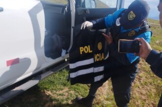 Maleantes vestían de policías y tenían esa apariencia.