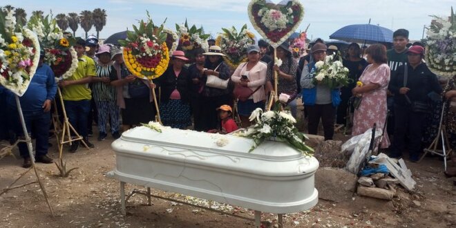 La tarde de este jueves en el cementerio general fue sepultada Xiomara Gonzáles.