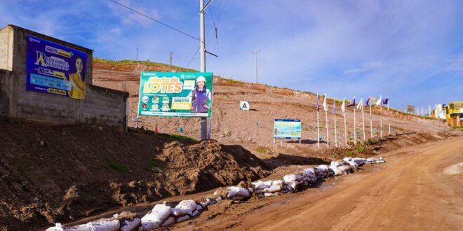 No se deje estafar con supuestos lotes seguros.