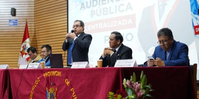 Presidente advierte denuncias penales.