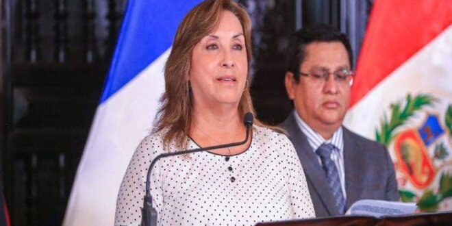 Dina Boluarte.