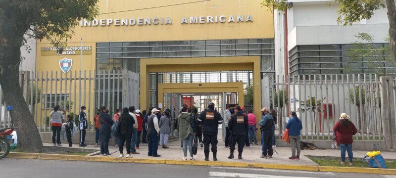 Medida disuasiva para disminuir la violencia escolar.