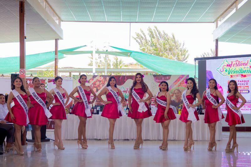 Esta tarde se elegirá a Miss Vendimia en el Parque Perú.