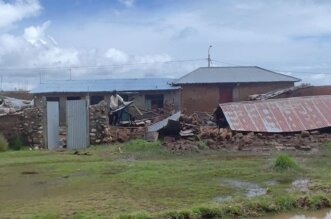 Intensas lluvias continúan causando estragos en distritos de la región.