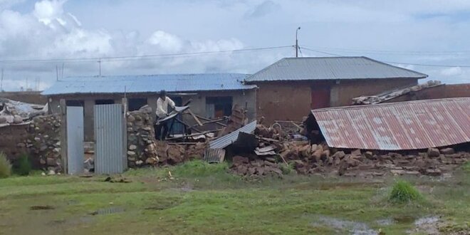 Intensas lluvias continúan causando estragos en distritos de la región.