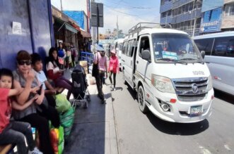 Decenas de pobladores se verán afectados por paralización de unidades.