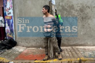 Sujeto ya está en manos de la Policía.