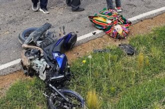 Motociclista muere en un aparatoso accidente 1 1