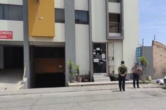 La Policía realizó la primeras diligencias, durante la mañana de ayer.