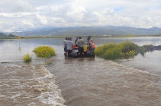 Vilque inundado.