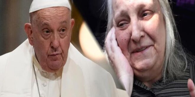 Papa Francisco y su hermana.