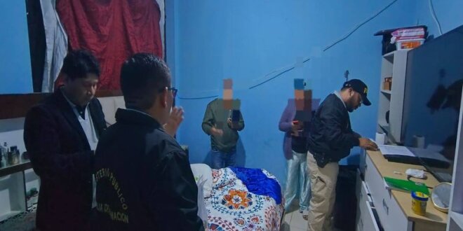 Operativo se realizó en simultáneo en cinco viviendas de Gregorio Albarracín y Pocollay.