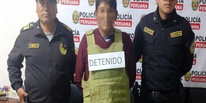 Detenido.