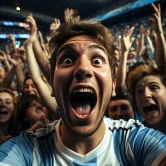 fans cheering soccer final argentina colombia 23 2151696126