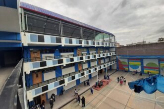 Incidente ocurrió en la escuelita Virgen de Fátima.