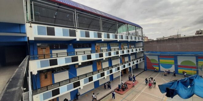 Incidente ocurrió en la escuelita Virgen de Fátima.