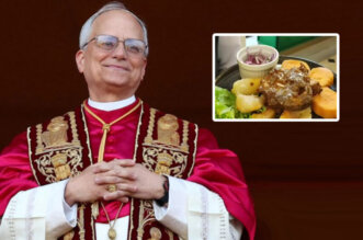 Humilde y sin protocolos: así disfrutaba el papa León XIV la comida chiclayana.