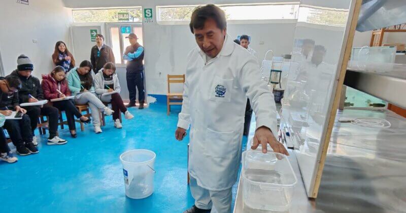 Buscan garantizar la sostenibilidad del ecosistema lacustre.