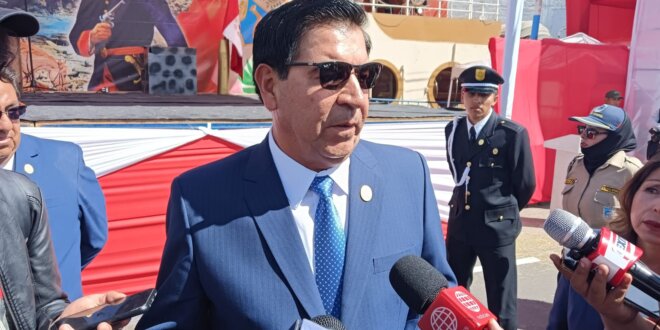 Alcalde Fredy Zegarra Black declaró a la prensa.