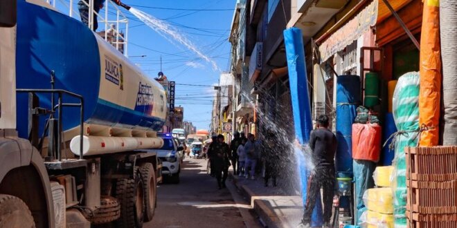 agua comerciantes