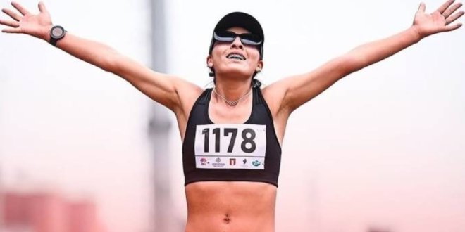 Participó en el V Festival de Atletismo de La Victoria, que se desarrolló en la Videna IPD.