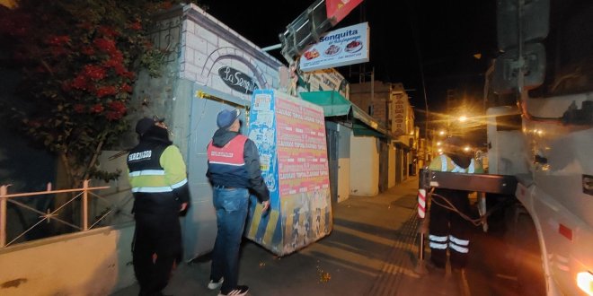 Vecinos se quejaban por el exceso de bulla.