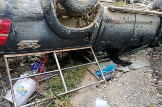 Un aparatoso accidente deja 1 muerto y 3 heridos
