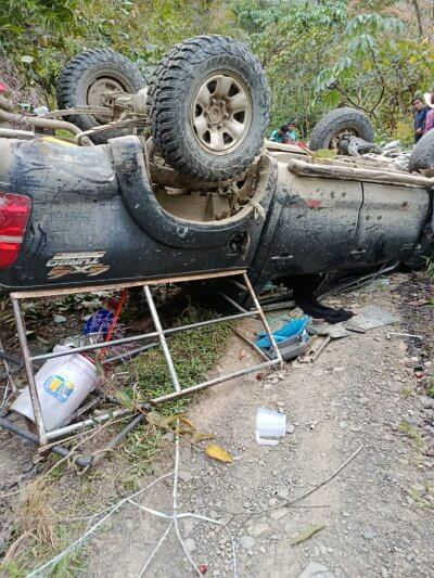 Un aparatoso accidente deja 1 muerto y 3 heridos