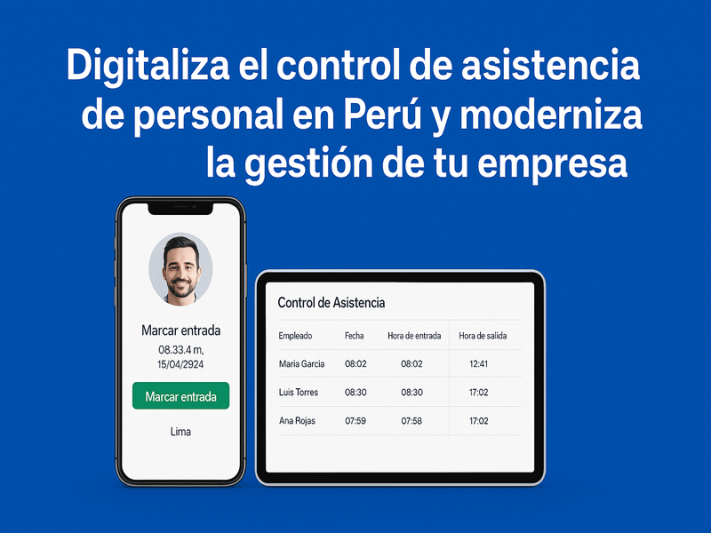 Digitaliza el control de asistencia de personal y moderniza la gestion de tu empresa