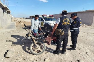 sospechsos conducian motos robada y de contrabanod
