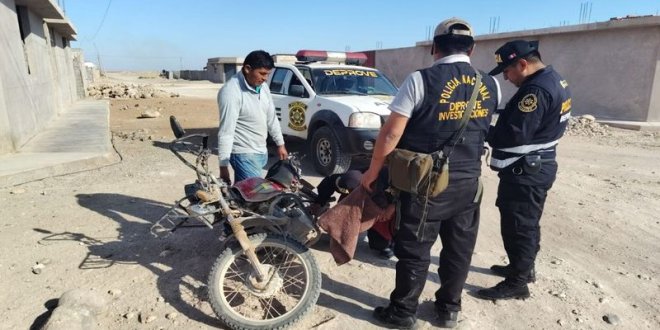 sospechsos conducian motos robada y de contrabanod