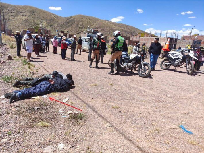 Puno: "Zorros" caen tras feroz persecución 1 1. ZORROS FOTON
