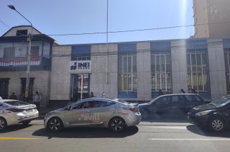 La Policía detuvo al agresor.