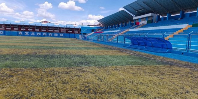 Grass sintético del Polideportivo Azángaro sería renovado por el GORE Puno 1 IMG 20251031 120439 800 x 533 pixel