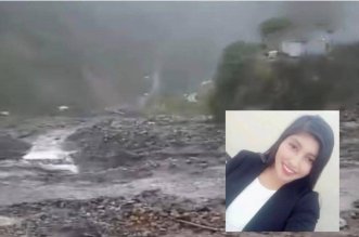 Mujer es arrastrada por intensas lluviassadadasda