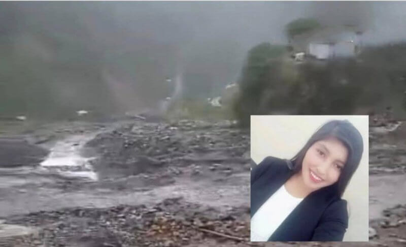 Mujer es arrastrada por intensas lluviassadadasda