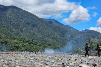 Rescatan a dos tras enfrentamiento 1