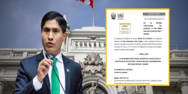 Legislador Wilson Soto presenta proyecto de ley para bajar a 21 años la edad mínima para ser diputado 1 WhatsApp Image 2025 10 24 at 5.20.58 PM