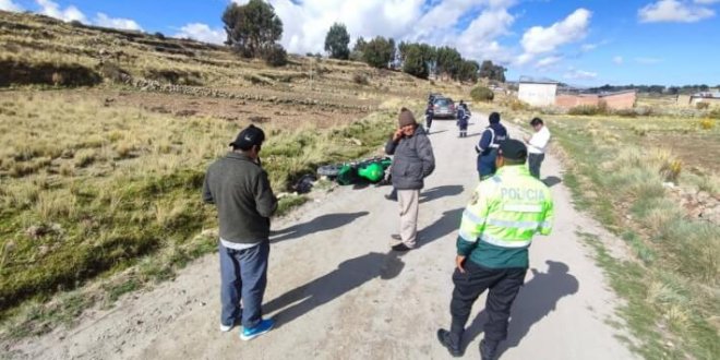 Tragedia en Yunguyo: dos jóvenes pierden la vida en accidentes de tránsito en menos de 24 horas 1 Joven de 25 años perdió la vida.