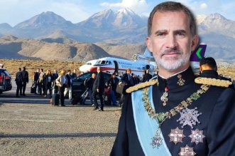 Felipe VI, rey de España en Arequipa.