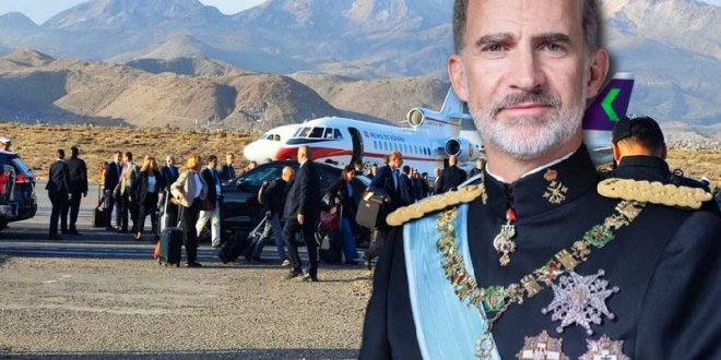 Felipe VI, rey de España en Arequipa.