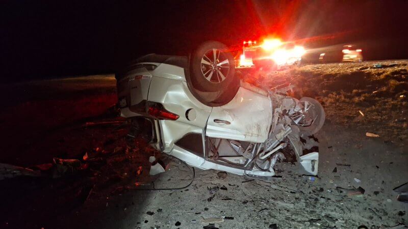 Arequipa: Policía muere en choque frontal contra bus 1 B 12