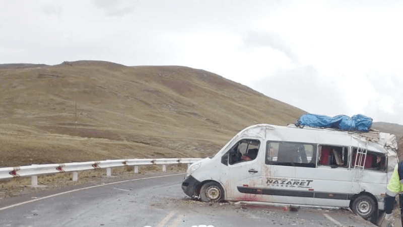 Cadaver de chofer esta abandonado