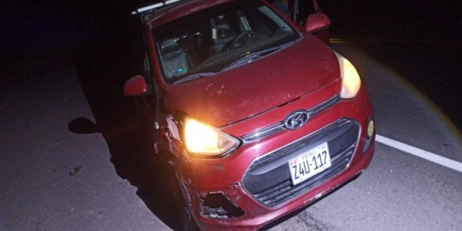 detienen a chofer ebrio tras fuga