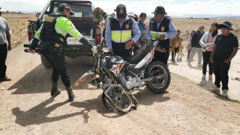 1. IBAN A VISITAR A MAMA Y FALLECIERON Conducian esta motocicleta