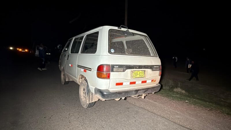 2. PAREJA FALLECIO TRAS IMPACTO SOBRE FOTON CUADRO ROJO