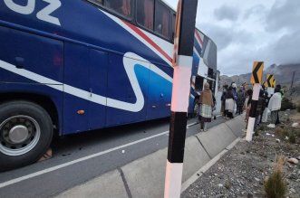 Asaltan bus en la ruta Macusani