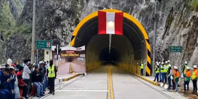 Estrenan el tunel mas moderno del Peru